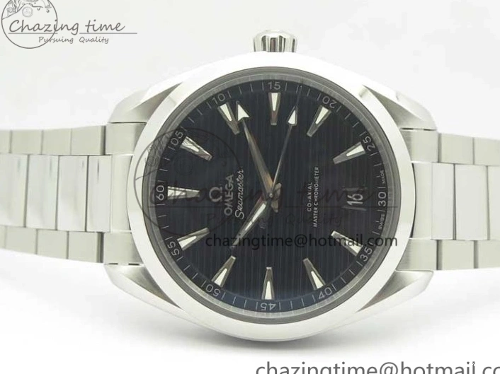 0721 Aqua Terra 150M Master Chronometers VSF 1:1 Best Edition Black Dial SS Hand on SS Bracelet A8900 Super Clone Functional 8009